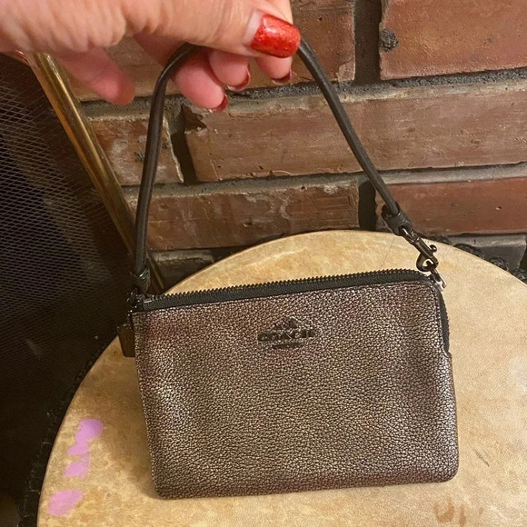 Coach Leather Wristlet - Picture 3 of 8